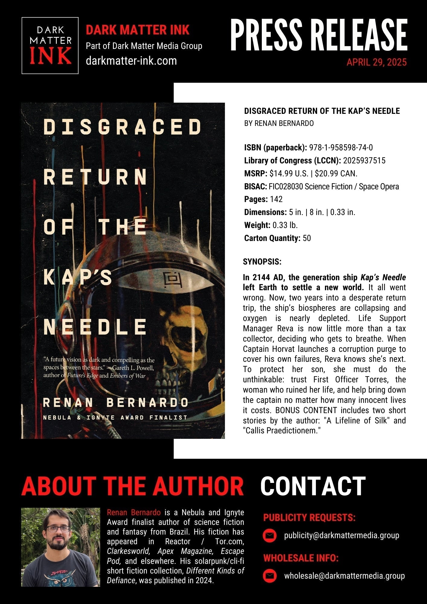 Disgraced Return of the Kap's Needle