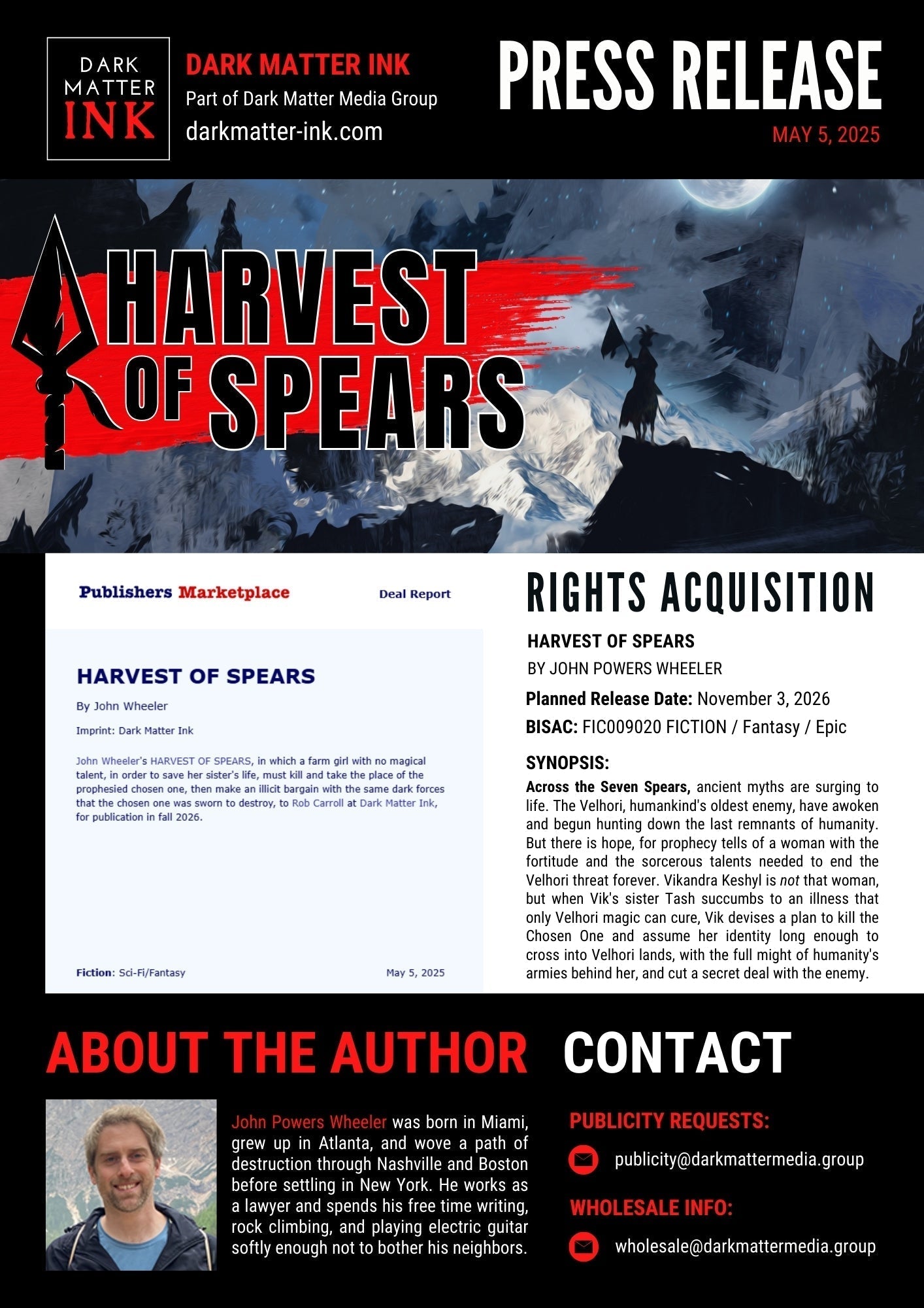 Harvest of Spears