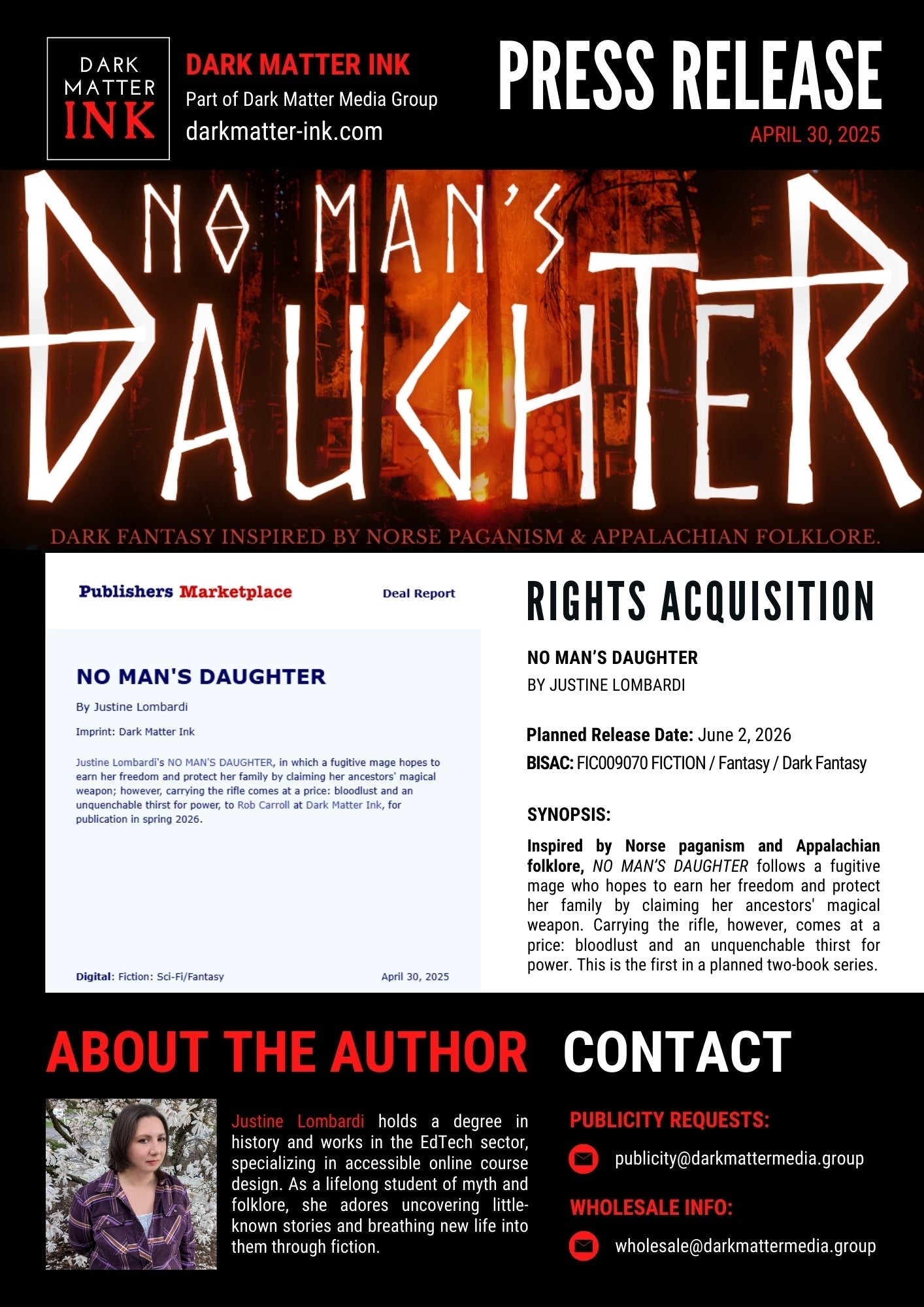 No Man's Daughter