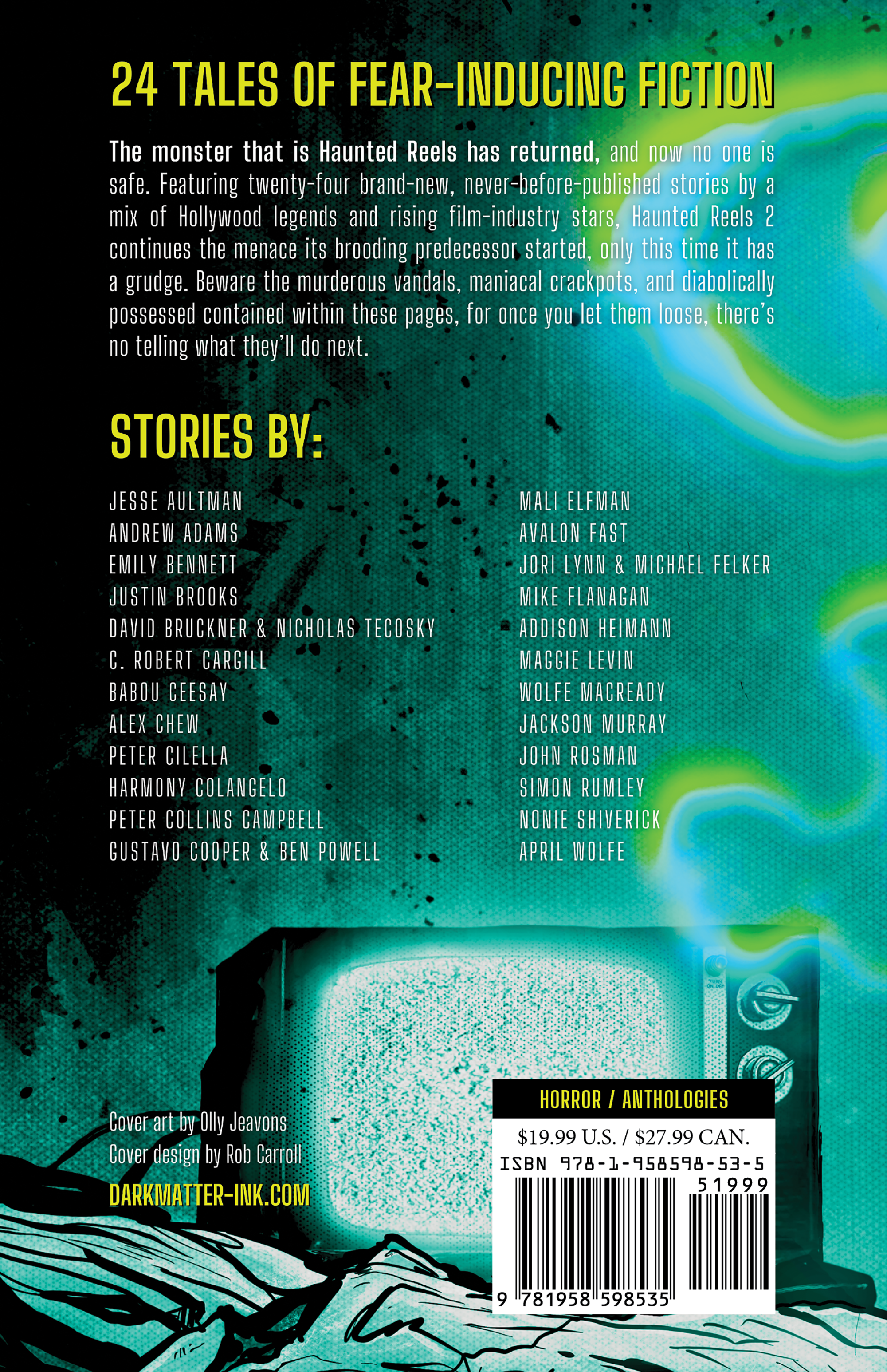 Haunted Reels 2: More Stories from the Minds of Professional Filmmakers