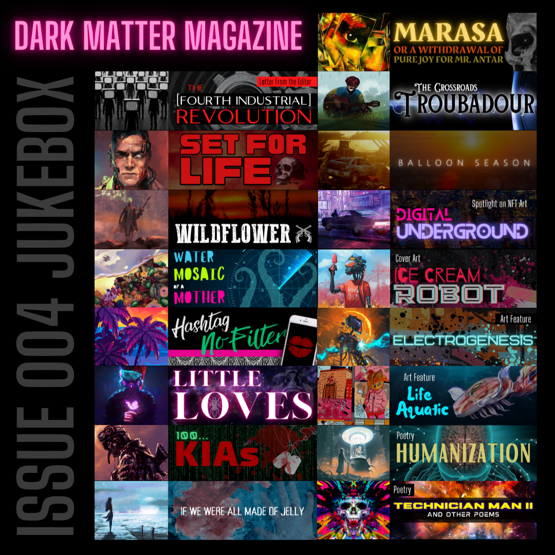 Dark Matter Magazine Issue 004A Variant - Dark Matter Magazine