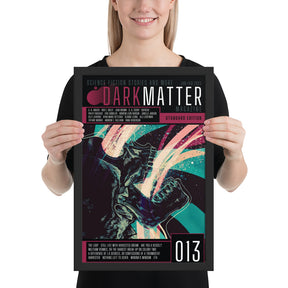 "Dark Matter Magazine Issue 013" Framed Poster (12"x18")