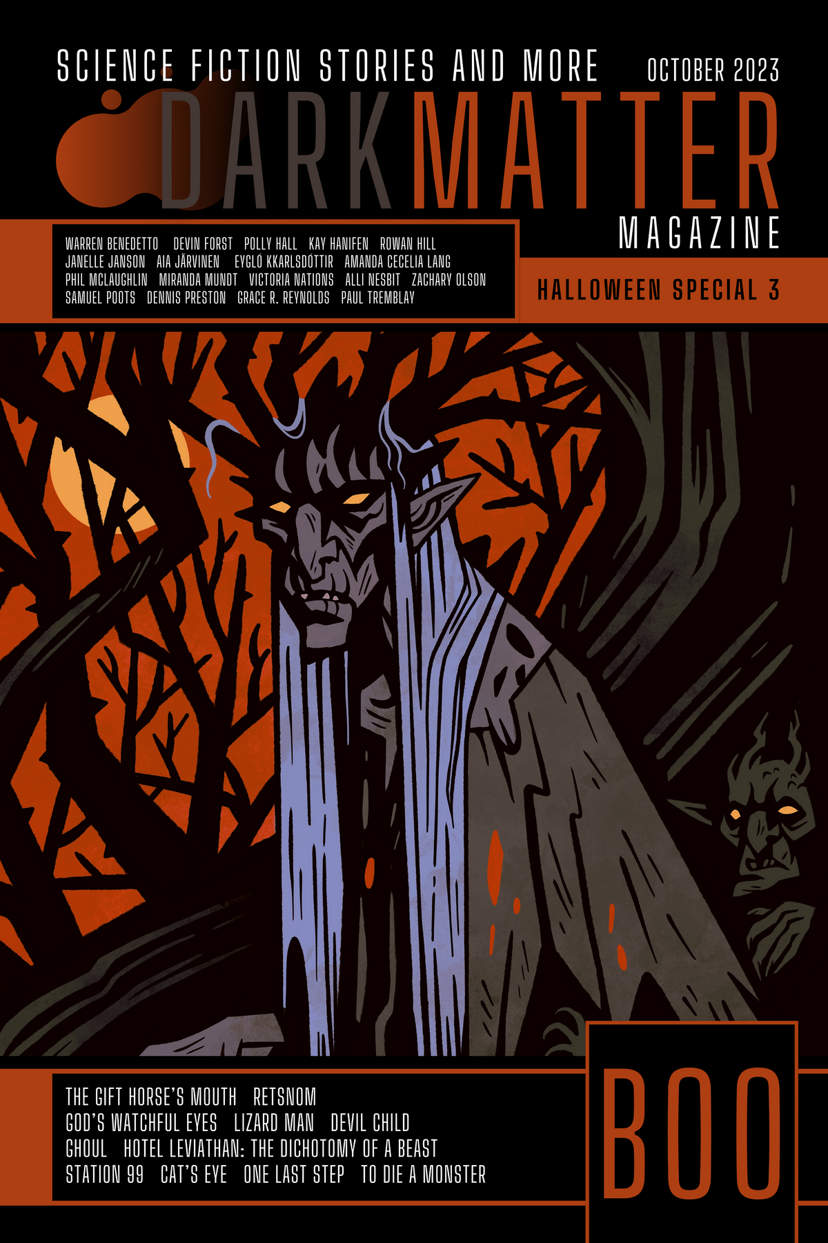 Dark Matter Magazine Special Halloween Issue October 2023