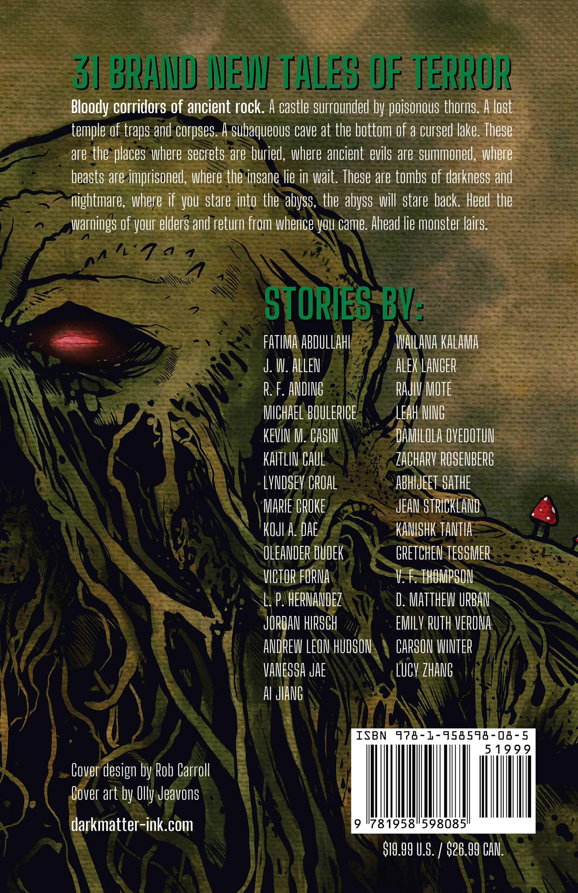 Monster Lairs: A Dark Fantasy Horror Anthology