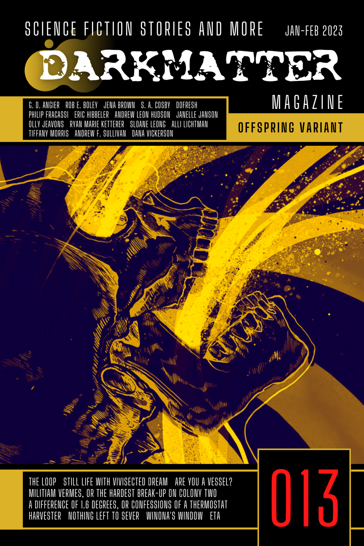 Dark Matter Magazine Issue 013B Variant