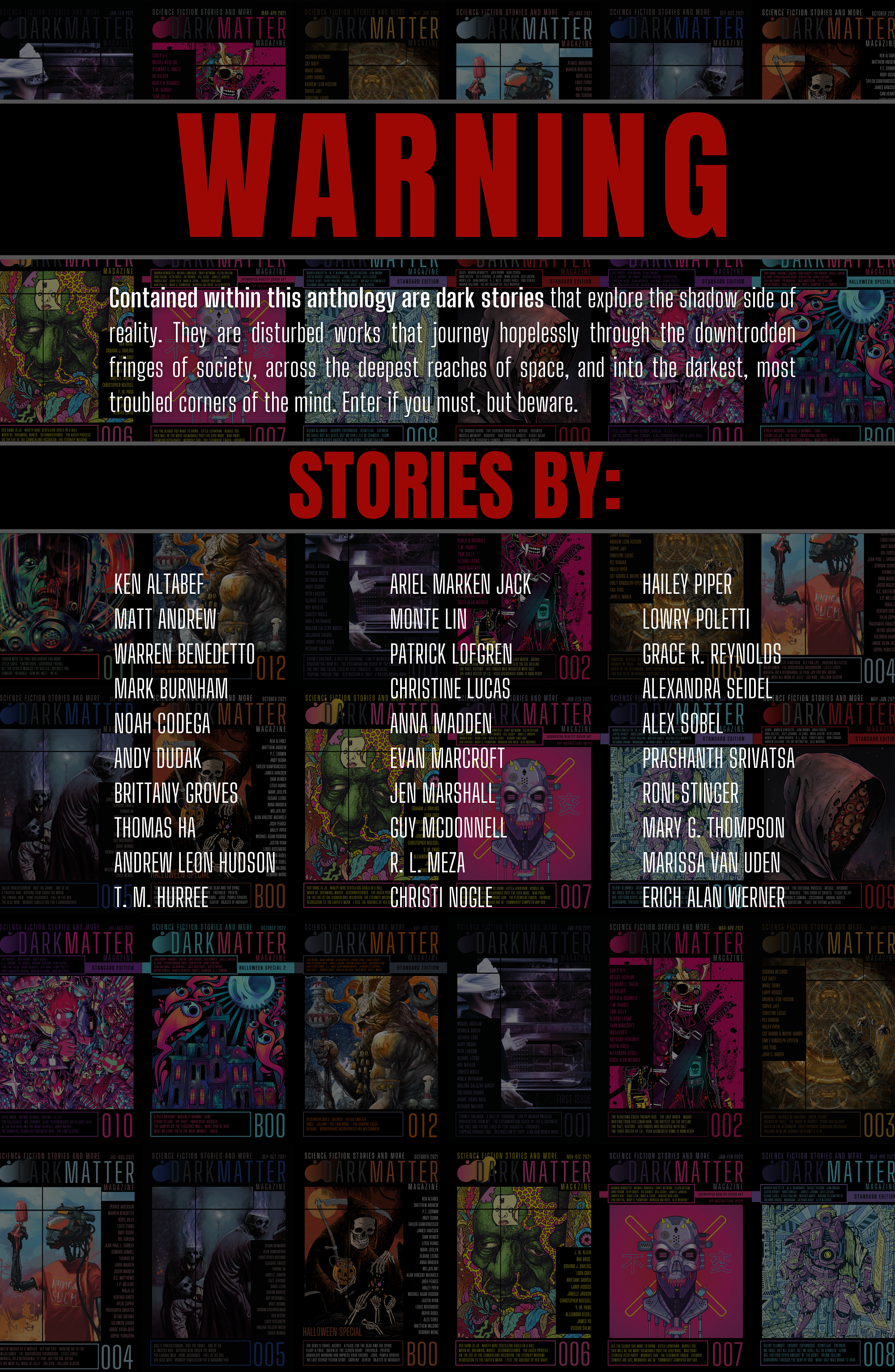 Zero Dark Thirty: The 30 Darkest Stories from Dark Matter Magazine, 2021-'22