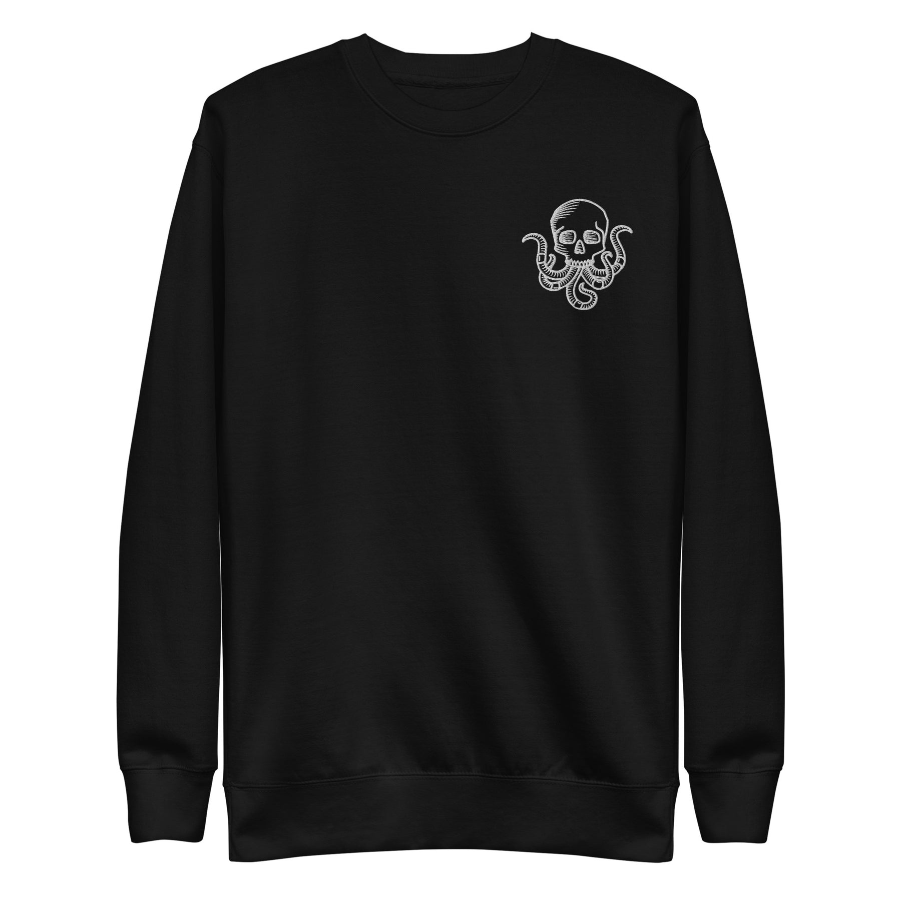 "Support Night Worms" Embroidered Logo Premium Sweatshirt
