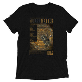 "Dark Matter Magazine Issue 003" Tri-blend T-Shirt - Dark Matter Magazine
